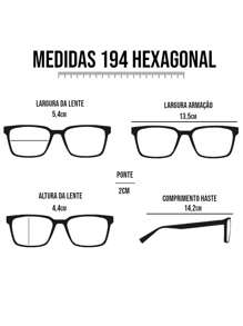 ILOOK Women's 2 In 1 Hexagonal Magnetic Metal Clip On Eyeglasses Frame - Màu xám đen - Xem 7