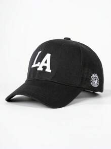 2024新款LA刺绣时尚个性百搭帽，时尚户外旅行遮阳帽，休闲运动棒球帽，春夏