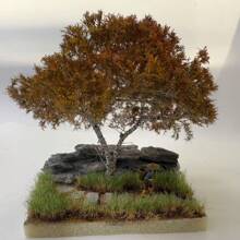 微型树叶 人造工艺草地树叶 建筑模型景观材料，适用于逼真模型 - as photo - 查看 7