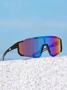 1 PC Boys Girls 4-8Y Acrylic One Piece Outdoor Riding Goggles Fashion Fashion Glasses Suitable For Daily Outdoor Sports And Playing Use - Multicolor - View 4