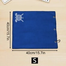 LICVIC Custom Golf Towel With Embroidery Name,Personalized Golf Towels For Golf Bags For Men,Customized Funny Golf Towel,Customizable Workout Towels,Ghost Golf Towel,Retirement Golf Gifts For Men,Birthday Gifts,Wedding Gifts,Valentine's Day,Soft Absorbent Towels,Father,Men,Women,Boyfriend,Grandparents - S - View 9