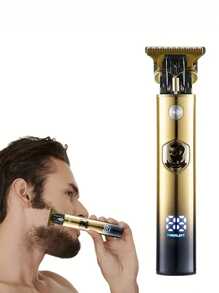 男士专业理发器、理发剪、胡须修剪器、理发套装、节日礼物 - 彩色 - 查看 2