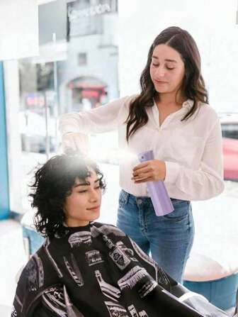 1 个 200ml/7oz 手压喷雾瓶，园艺喷雾瓶，美发喷雾瓶，清洁喷雾，适用于发胶、植物浇水、身体保湿、家居清洁等多功能喷雾瓶