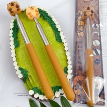 1pc New Capybara Shape Telescopic Finger Reading Stick Cute Cartoon Reading Finger Telescopic Point Reading Stick Teaching Whip Teaching Stick (Style Color Random) - Multicolor - View 6