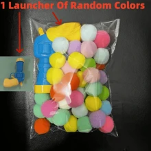 20/50/100pcs Soft Plush Ball Cat Toy Launcher - Interactive Fun - Exercise & Bonding - Great For Indoor Play (Random Color Launcher!) - Multicolor - View 20