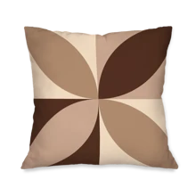 Set Of 4 Cushion Covers For Home Decor 45X45cm Rustic Harmony - Màu be - Xem 2