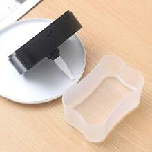 Kitchen Scrub Cleaning Box, Automatic Liquid Dispenser, Press Type Automatic Liquid Outlet Box, Scouring Pad Dishwashing Brush Soap Dispenser Box - Multicolor - View 8