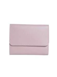 Short Wallet Three Fold Short Clip Wallet Solid Color Multi Card Slots Coin Cute Foldable Clip Female Wallet Card Holder Wallet Business Card Holder Credit Card Holder Women For Women Wallet Mini Wallet Purse Wallet Card Wallet - Multicolor - View 14