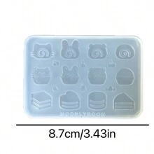 树脂铸造模具、树脂液体模具、树脂珠宝工艺品硅胶模具、树脂钥匙链 - 矽膠 - 查看 4