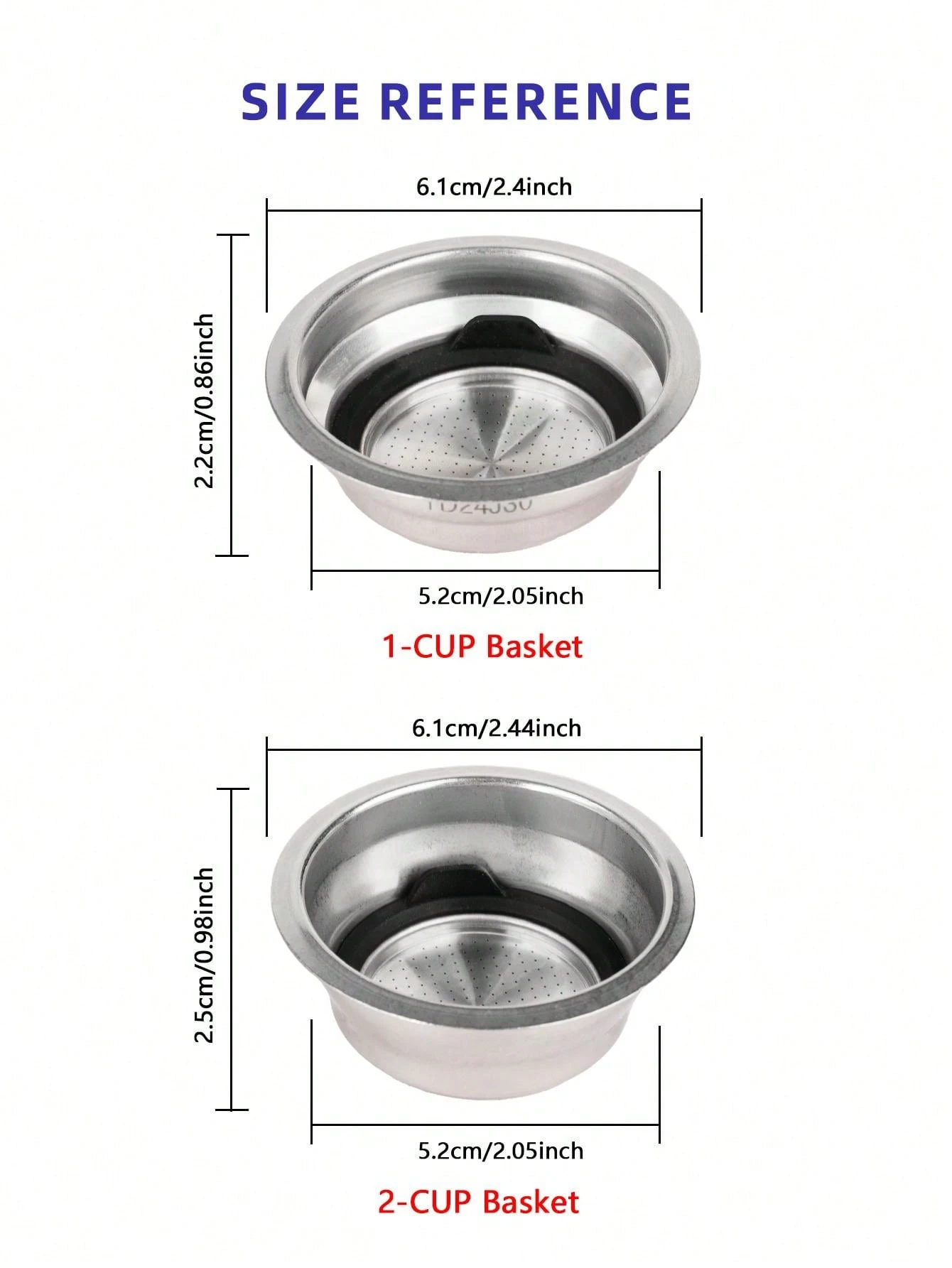 12 Pack Water Filter for Ninja Luxe Café, High Efficiency