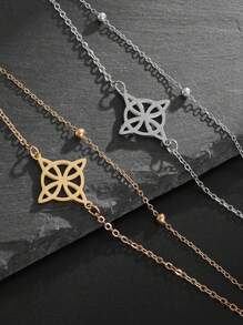 1条时尚女巫结手链，适合日常佩戴