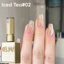 XEIJAYI 15ml 糖果猫眼凝胶指甲油 - 可剥离，UV/LED 可卸除，6 种颜色可选，亮面效果，适合 DIY 和美甲沙龙 - 不含磁性胶贴 - 彩色 - 查看 14