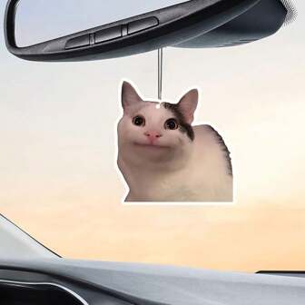 YXYDFDC 1pc Fun Car Aromatherapy Car Fragrance Air Freshener Car Air Freshener Mirror Car Interior Accessories Pendant Outlet Air Freshener