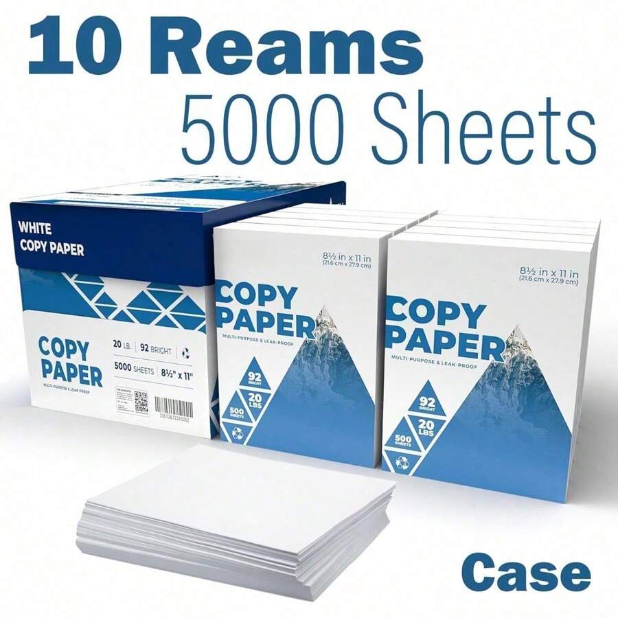 Copy paper printer paper 20lb multipurpose printer paper 8 5 x 11