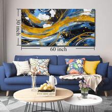 Local Warehouse- Tree Wall Art For Living Room, Abstract Canvas Wall Decor For Bedroom, Pink Print Paintings, Size 24x48 Inches