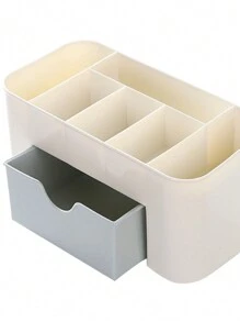 Customized Multifunctional Desktop Drawer Style Storage Cabinet, Three Color Cosmetics Storage Box, Office Storage Box, Stacked Storage Cabinet - Multicolor - View 9