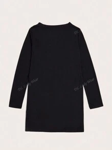 Chaqueta casual de mujer de manga larga, con botones, de corte holgado y diseño liso, ideal para primavera/verano