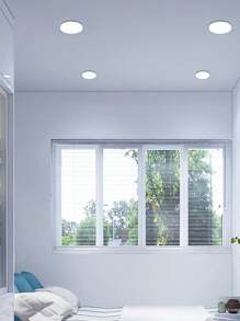 Lámpara de techo LED de montaje empotrado, lámpara de techo lámpara de baño para lámpara de techo blanco 6500K - blanco frio - Ver 11