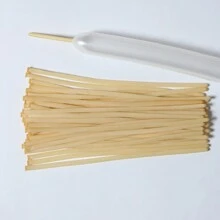 100 个/包长气球，厚乳胶造型气球适合扭曲动物气球、婚礼、生日、节日派对装饰、房间装饰、婚礼装饰、生日装饰、新娘送礼会、圣诞装饰、圣诞节 - 白色 - 查看 9