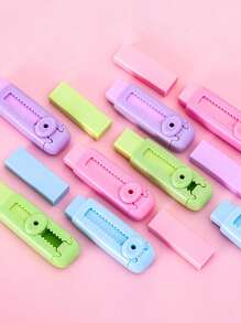 2 pièces Gommes rétractables pour étudiants, propres, sans résidu, flexibles