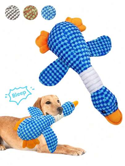 Dog Chew Toys Crinkle Squeaky Plush Dog Puppy Chew Toys For Teething/Interactive Dog Toys