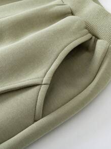 mini bala Kids' Adjustable Waist Pants, Fashionable And Warm Bottoms