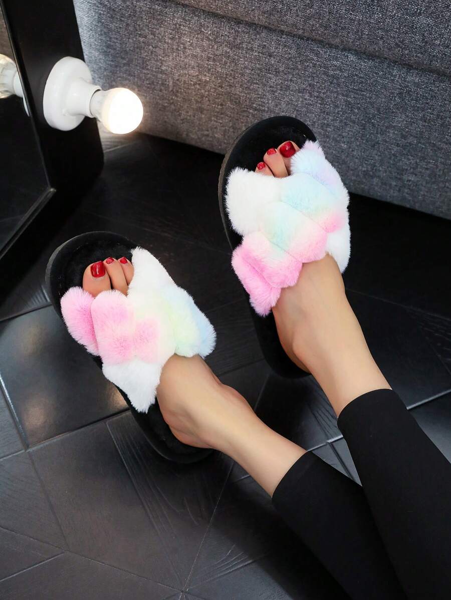 criss cross house shoes