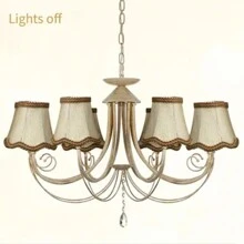 3szt./6szt. Małe klosze do lamp, klips na żarówkę, ręcznie robione, idealne do lamp stołowych, kinkietów, żyrandoli - idealne do sypialni i biura, wystroju domu, prezent dla rodziny i przyjaciół - Wielokolorowe - Zobacz 6