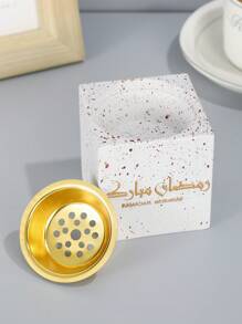 One Portable Aromatherapy Incense Burner With A Simple Square And Three-Dimensional Design. It Can Be Used For Home Decoration, Office Decoration, Decoration In Festive Occasions And Yoga Places, Etc., As Well As For Aromatherapy. It Can Also Be Used As A Holiday Gift, A Ramadan Gift, An Eid Al-Fitr Decoration Or A Living Room Accessory. - Multicolor - View 11