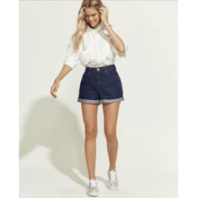 Women's Tactel Gym Shorts, Super Comfortable, Various Colors - 薄荷綠 - 查看 2