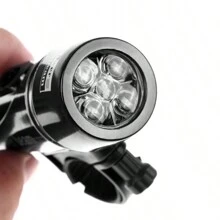 1 Set Bicycle Light, 5 LED Front Light & Butterfly Taillight For Bike - Multicolor - View 5