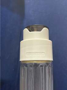 1 件自动开油瓶，重力玻璃油瓶，防漏橄榄油储油瓶，醋分配器，厨房食品和调味料分配器，适用于烹饪、烘焙、沙拉、烧烤、厨房用品、厨房小工具 - 白色 - 查看 3