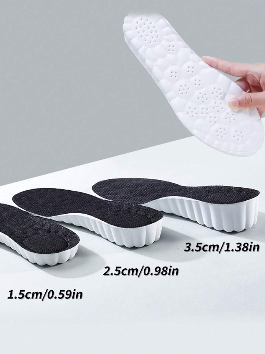 1 双男女通用隐形增高全垫吸汗透气减震鞋配件