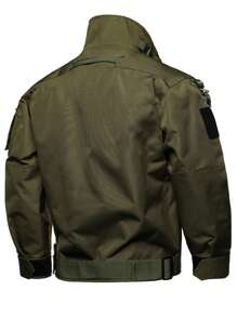 Mark 2 Motorcycle Tactical Agile Jacket, Men's Outdoor Military Jacket, Black Tactical Jacket, Windbreaker - Army Green - View 2