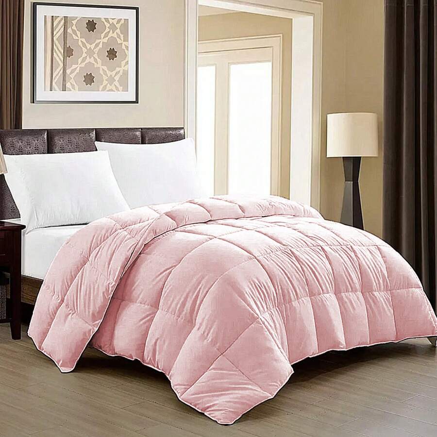 200 Thread Count Natural Cotton Queen Duvet Soft Touch - Rusty Rose - View 1