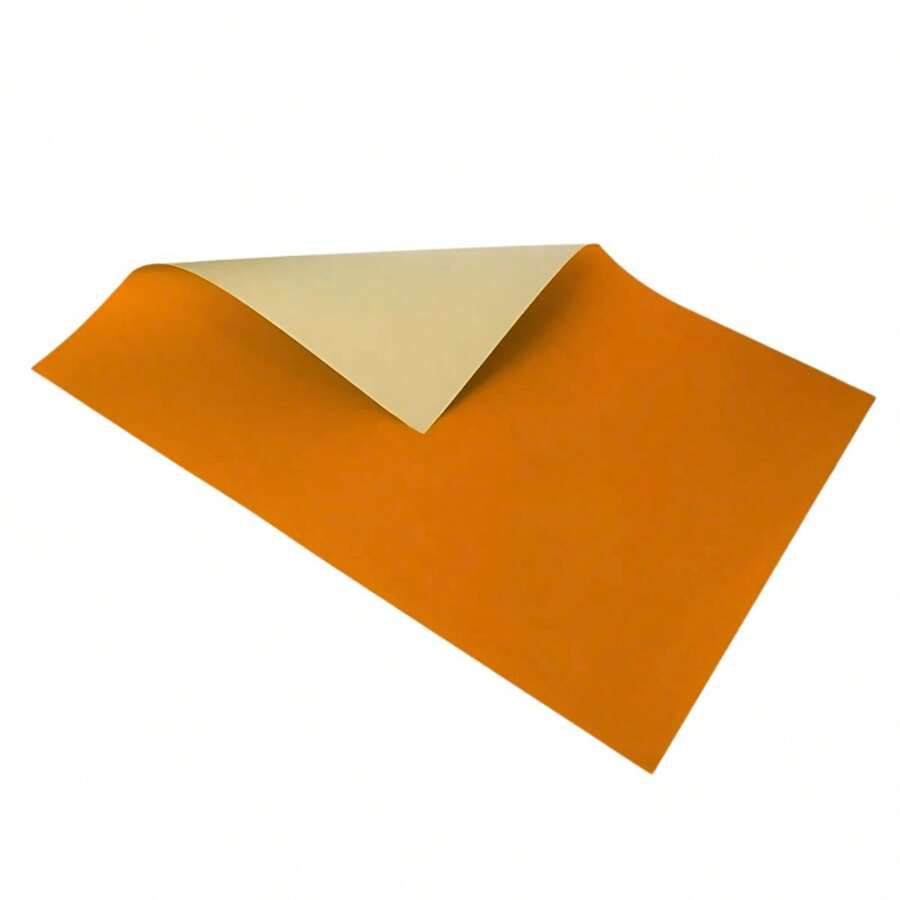 40 Sheets Craft Card Paper 48x66cm Matte School Card Paper Cutout Art Paper Material - Orange - View 1