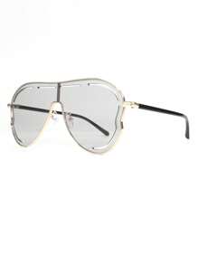 1 chiếc kính thời trang nữ không đối xứng khung lớn Ins chụp ảnh đường phố kính thời trang châu Âu và Mỹ kính hình bướm phụ kiện du lịch ngoài trời bãi biển kính thời trang cho phụ nữ kính râm cho phụ nữ phụ kiện bãi biển cổ điển Y2k cho kỳ nghỉ bãi biển mùa hè, ngoài trời, du lịch - Nhiều màu - Xem 20