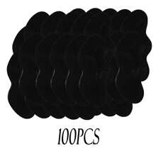 60/100 片黑头去除鼻贴深层清洁鼻贴，鼻斑面部点贴纸鼻膜，清新肌肤，瞬间疏通毛孔 - 黑色 - 查看 11