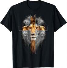 Cute Christian Jesus Lion Of Judah - For Evangelisation T-Shirt
