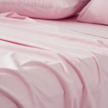 3/4 Piece Home Bed Sheet Set, Soft, Comfortable And Breathable Bedding Set, Hotel Luxury Home Summer Bedding Sheets Twin, 1 Or 2 Pillowcases, 1 Flat Sheet And 1 Fitted Sheet,Room Decor,  Ideal Gift. - 粉色 - 查看 7