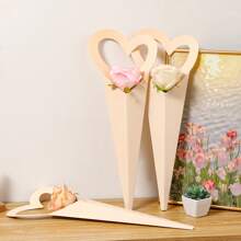 10pcs, Valentine's Day Rose Packaging Box - Florist Packaging Supplies, For Valentine's Day Mother's Day American Teacher's Day Wedding Christmas