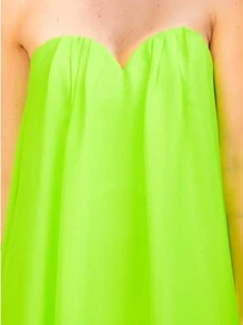 Strapless Sweetheart Neckline Dress