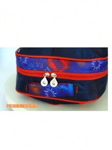 Mochila Niño PrimariaCombo 3 Piezas 3d Luz Led Escolar Lonchera + Lapicera Set Combo Mochila Escolar - JDinosaurio Dinosaurio Azul-Verde - Ver 4