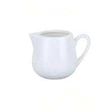 陶瓷肉汁勺、酱汁勺、咖啡奶精、糖罐、牛奶壶、牛排酱汁碟（无把手）重返校园 - 白色 - 查看 9