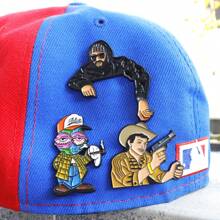 1/2/3/4/6PCS Golf Cap Clip Z Prostym Metalowym Nowym Pinem Z Kreskówki, Zabawna Dekoracyjna Pin, Odznaka Czapki Golfowej, Dekoracja Czapki Baseballowej, Kreatywne I Modne Litery, Prezent Dla Przyjaciela - Wielokolorowe - Zobacz 5