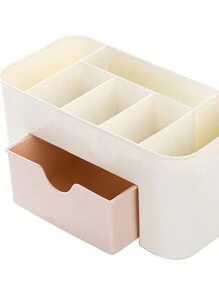 Customized Multifunctional Desktop Drawer Style Storage Cabinet, Three Color Cosmetics Storage Box, Office Storage Box, Stacked Storage Cabinet - Multicolor - View 8