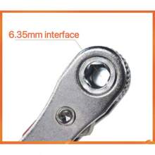 19件/套棘轮螺丝刀手柄窄空间，前后，弯头扳手，直角弯曲，十字螺丝刀，钢材，红色，需要组装，非电动，无需电池，适用于工业和科学用途 - 36齒棘輪螺絲刀 - 查看 10