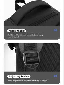 1个黑色新款轻便休闲背包，适合小学生（1-3-6-9年级，6-12-16岁），大容量，简约时尚