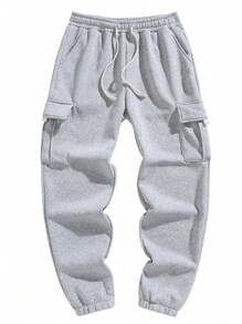 Men's Multi-Pocket Drawstring Jogger Sweatpants