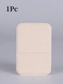 1pc Folding Portable Makeup Mirror, Cosmetic Mirror With Stand, Travel Mirror, Beauty Supplies, Desktop Makeup Mirror,Rectangle Desktop Compact Mirror Folding Small Simple Style Makeup Mirror Travel Portable Cosmetic Touch-Up Mirror For Women Girl Gift - Mother's Day Makeup Mirror Makeup Bag School Supplies Travel Essentials Make Up Bag Holiday Essentials Cosmetic Bag Makeup Bags Makeup Pouch Makeup Organizer Holiday Gifts Birthday Graduation